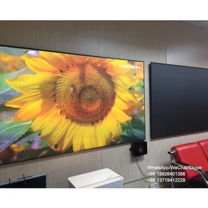 100 Inch Ultra Thin Bezel PET Crystal ALR Screen UST Laser Projectors