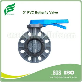 3 pvc butterfly valve