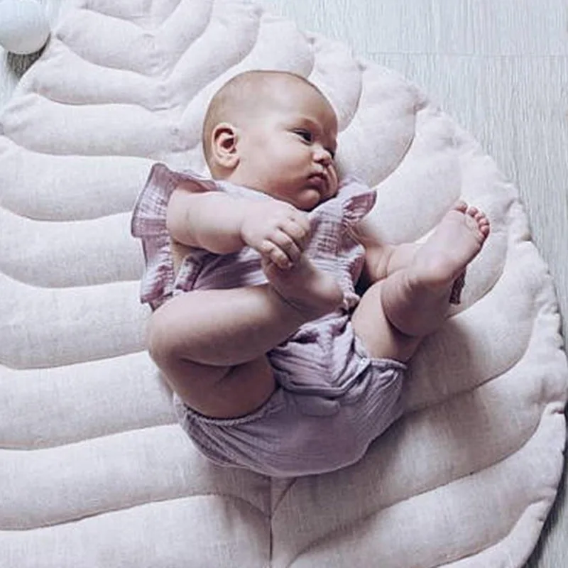 

OEM baby romper sleeveless customized elastic linen newborn girls linen baby clothes, Customized color