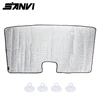 2019 Sanvi Newest Car Window Sunshades for Tesla Model 3 Front Windshield Covers UV&IR Reflective shades Sun Visor Mats
