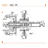 Pp Extrusion Machine Raffia Yarn Extruder/ Plastic Nylon String Thread Fibre Making Machine