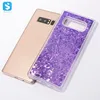 For Samsung Galaxy Note 8 Case Clear TPU Heart Design Liquid Phone Cover for Samsung Note 8