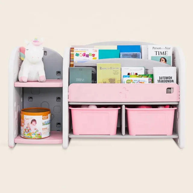 Chinese Kids Plastic Bookshelf Toy Box Storage Cabinet Buy