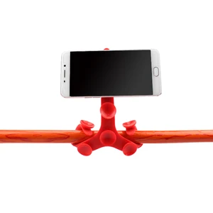 Cute Worm Shape Silicone Mobile Phone Holder
