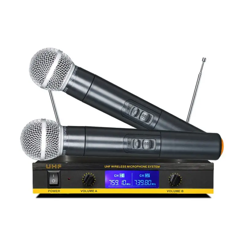 

Professional For Karaoke Best Wireless Microphone, Black