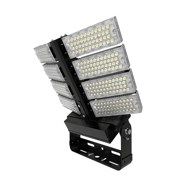 
Adjustable Angle TUV SAA Flood Lights 800W Transformer LED Stadium High Mast Pole Light waterproof IP66 Wharfs Lighting 