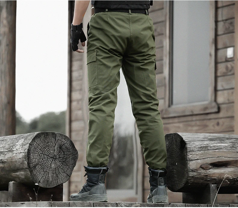 Security Safe Army Green Special Force Corps Pants Military Trouser Pla ...