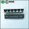 High quality wholesale single row 1x6 port no magnetic rj45 modular connector