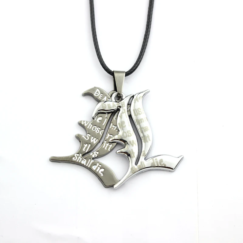 

Fashion Jewelry Best Selling Product Anime Death Note L Double Sign Men Necklace