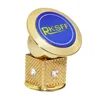 Zinc alloy die casting elegent high-end golden color with diamond 360 mobile phone car holder magnet craft gift