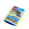 compound stand up dried snack food color printed plastic packaging bag