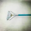 Quick Change Mop Clip Metal Holder With Metal Mop Handle