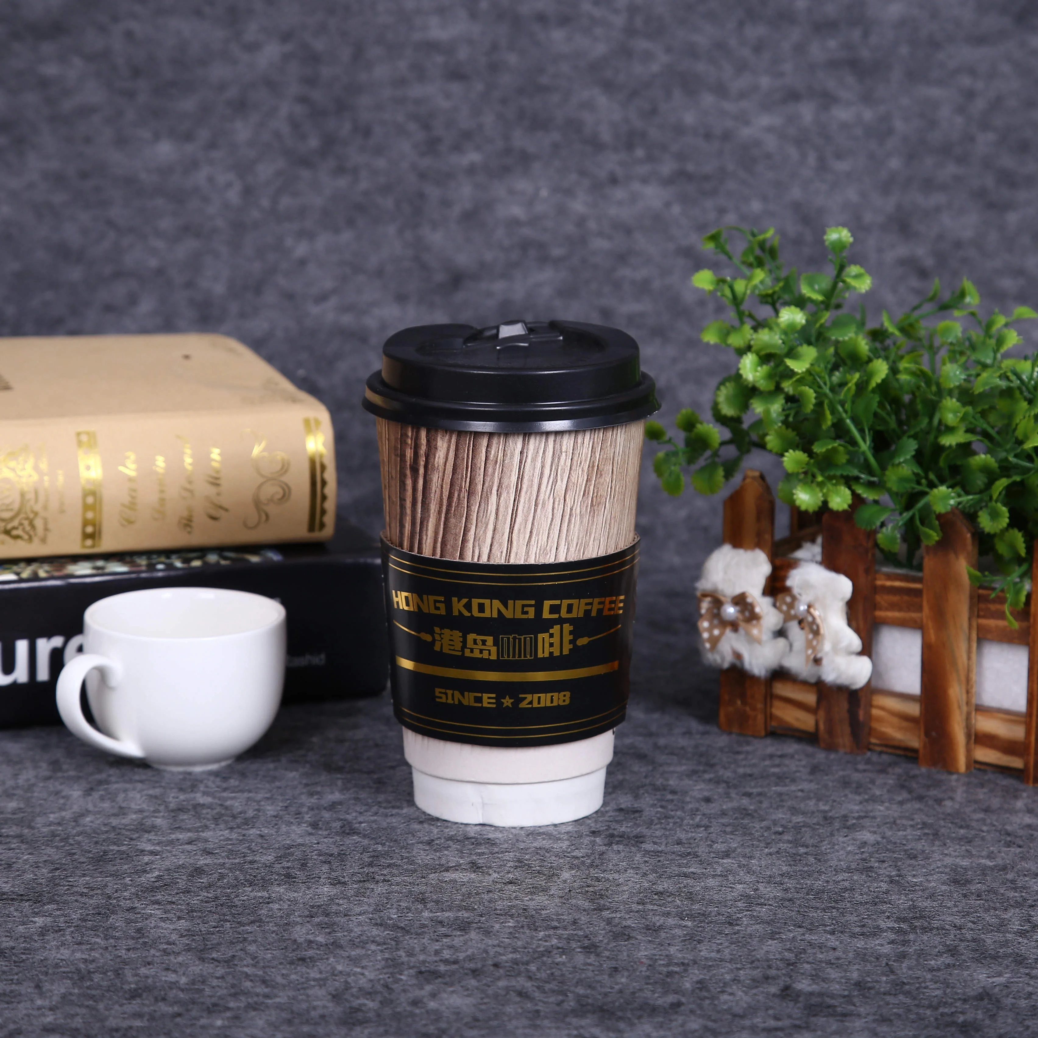 
china suppliers cup sleeve,paper sleeve packaging for cups 
