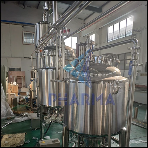Herbal oil ethanol low temperature extractor with concentrator