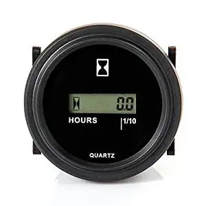 Digital Hour Meter Find Deals On Line At Get Quotations Hain Lcd 110v 120v 220v 230v Ac Hour Dc Digital Round Engine Meter Gauge For Marine