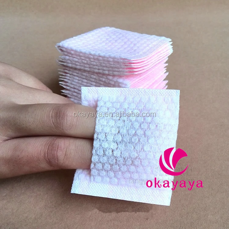 

High Quality 100% Cotton Facial Wipes(Pink), White,pink