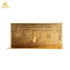 24k gold foil banknote US dollar