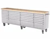 Heavy duty mechanical toolbox with wheels/drawers