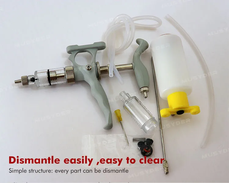 5ml Continuous Syringe With Bottle Type Veterinary Vaccine Buy 5ml