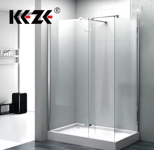 Security Packaging 8MM Tempered Glass Door Square Shower Rooms