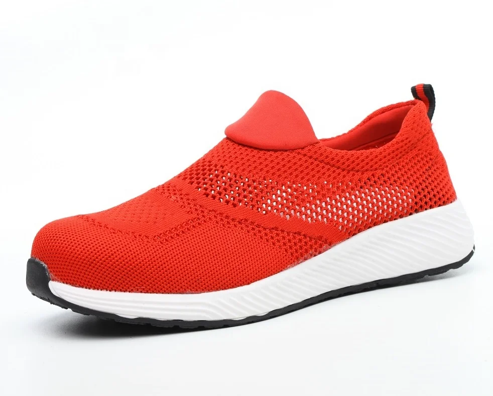 

Hot selling Safety Shoes Factory Wholesale Men and Women Breathable Light weight industrial working Steel Toe Safety Shoes