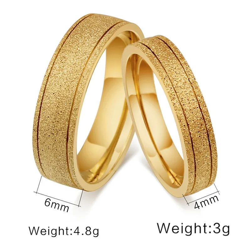 pair rings gold