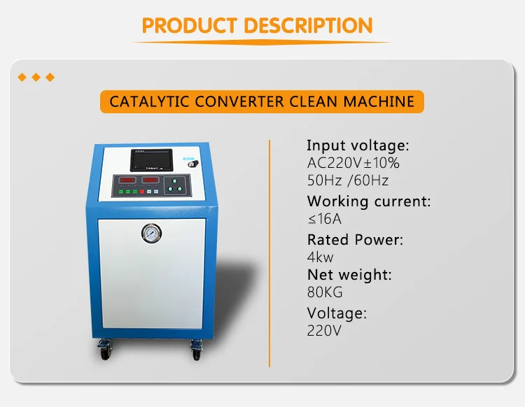 Car Carbon Clean Out Ultrasonic Engine Parts Cleaning Flash DPF Cleaner Machine