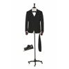 Wholesale Cheap and Fine Dress Form Male Upper Body Fabric Wrapped Mannequin ,
