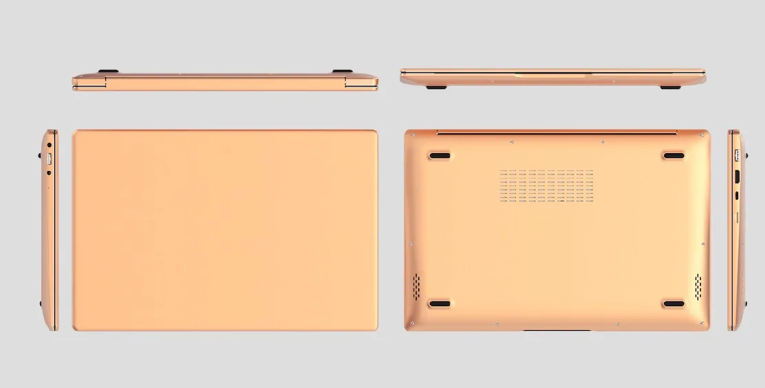 Pretech High End Ultra slim full metal netbook 14.1 inch laptop with narrow bezel screen, i3/i5/i7, SSD and HDD notebook