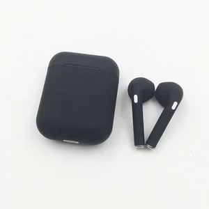 i9s TWS Wireless Earphones Charging Box Matt & Red