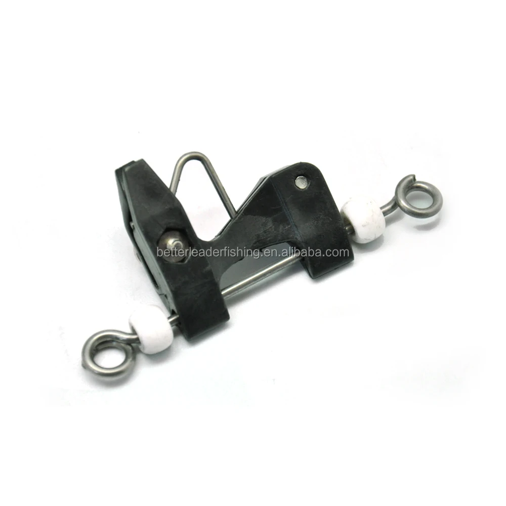 

Fishing black trolling Outrigger Release Clips, Black or white