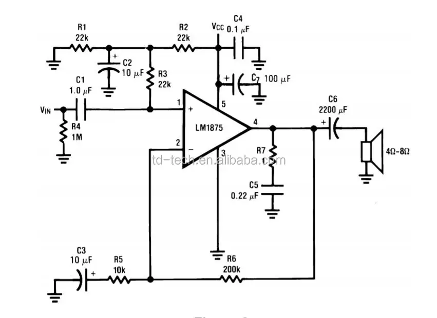 Lm4766 схема усилителя