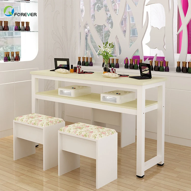 YQ FOREVER Cheap Nail Table New Simple Single Double Triple Double Nail Table Manicure Table
