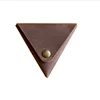 Creative Mini Triangle Small Leather Bag Vintage Coin Wallet