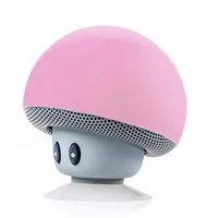 

Wholesale Christmas Gifts Cheap Mushroom wireless speaker with Phone holder