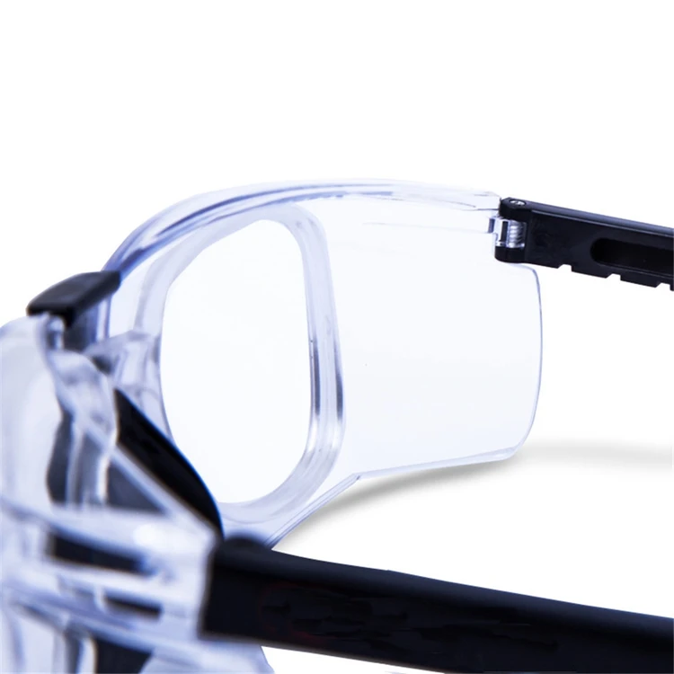 Anti Scratch Anti Fog Safety Glasses Adjustable Length Arms Safety