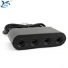 4 Ports Wii U to GC Gamecube Controller Adapter for Wii U/PC/Nintendo Switch
