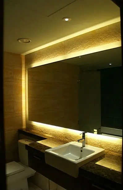 Hotel Led Fogless Shower Mirror Decorative Mirrors 16 Years Supply