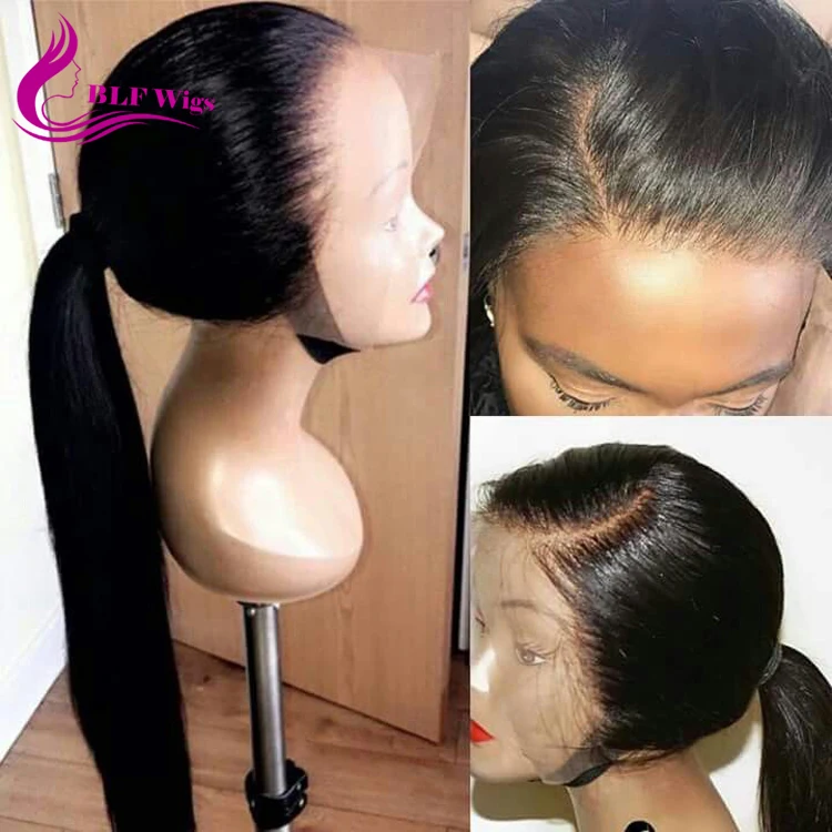 

Wholesale 100% Raw Unprocessed Brazilian Human Hair Full Lace Wig, N/a