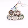 19mm Ring LED Momentary Vandal Resistant Push Button Switch Made