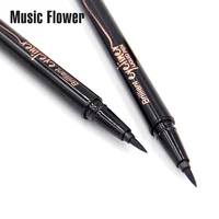 

Original Music Flower GMPC Black Tattoo For Eye Makeup Sweatproof Longlasting Antismudge Fast Dry Liquid Waterproof Pen Eyeliner