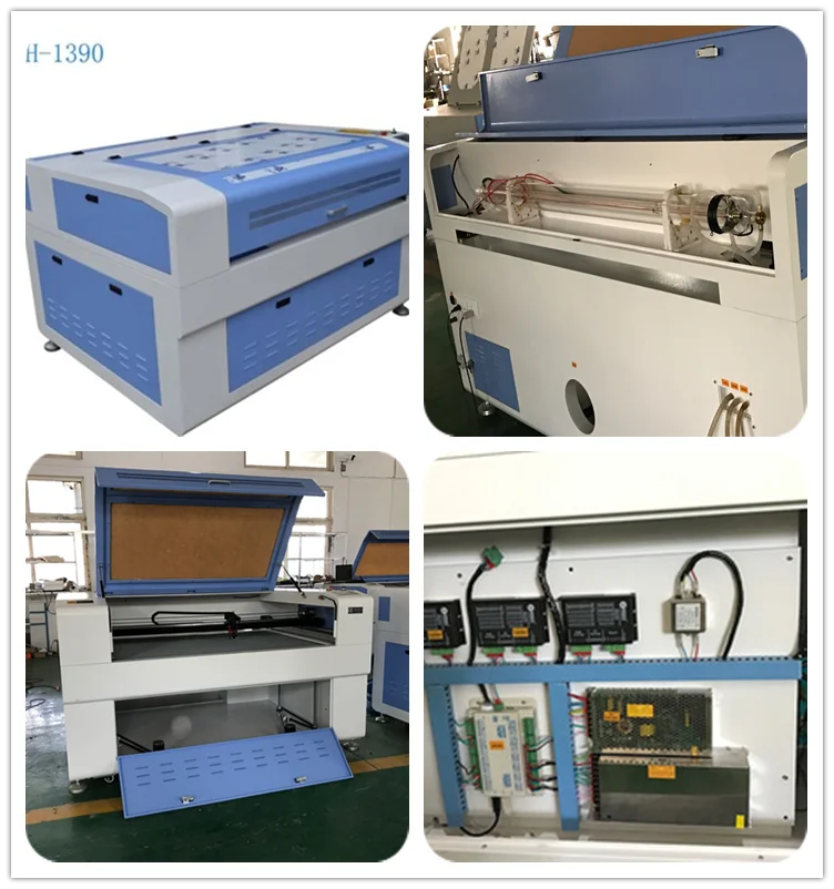 Kh 7050 Working Area 700 500mm 60w 80w 100w Co2 Laser Engraver And