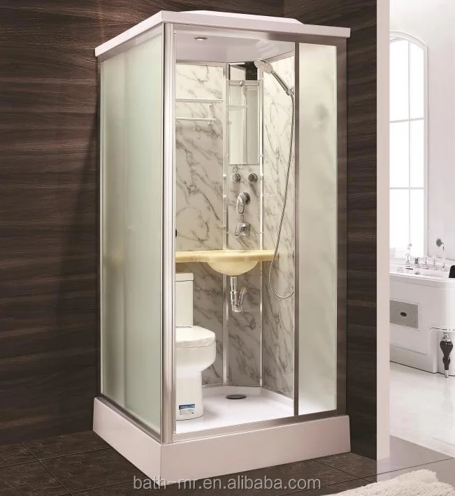 
shower enclosure and toilet, shower wc cabin, toilet shower cabin  (60789741691)
