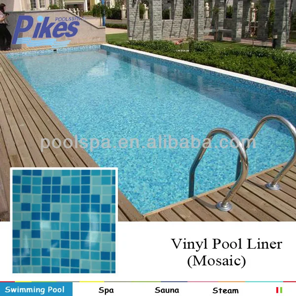 High Quality 1.2mm /1.5mm Thickness Waterproof Pvc Swimming Pool Liner