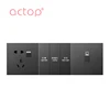 Security electronic automatic reset light wall switch for smart switch system