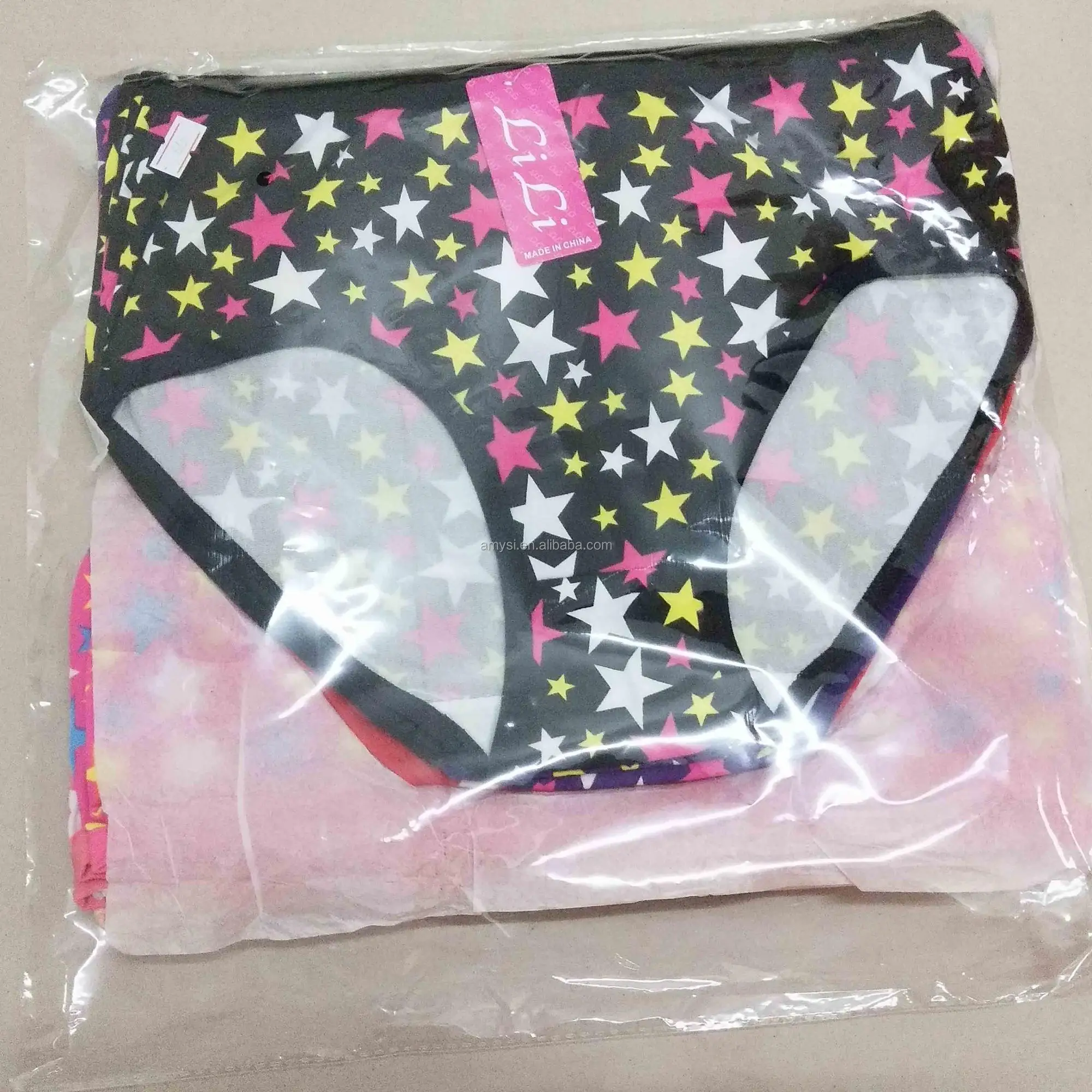 string coton taille haute