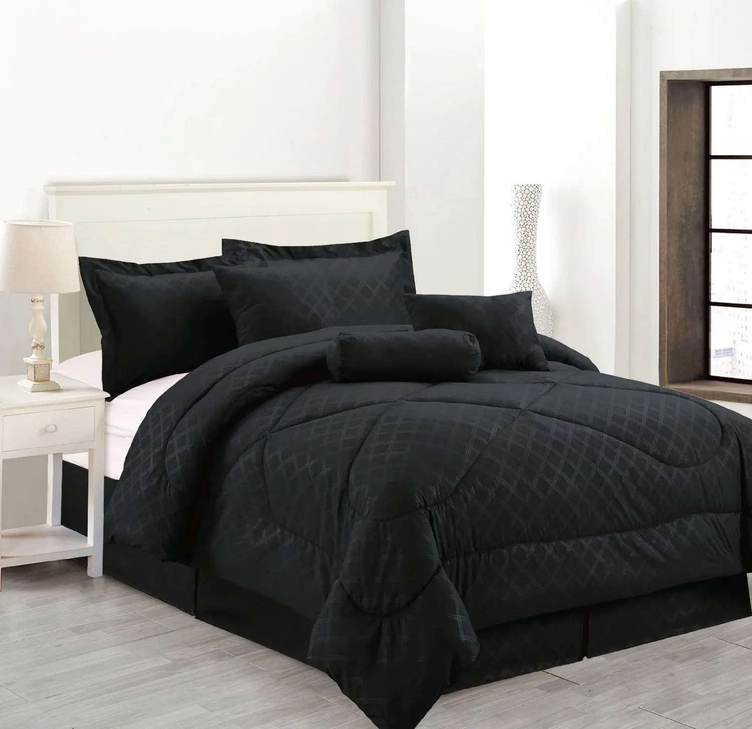 Cheap Solid Black Comforter Set Find Solid Black Comforter Set Deals On Line At Alibaba Com