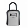Portable lock box key safe with long shackle realtor's lockbox with your own combinations