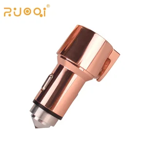 Window Hammer & Dual USB Car Charger