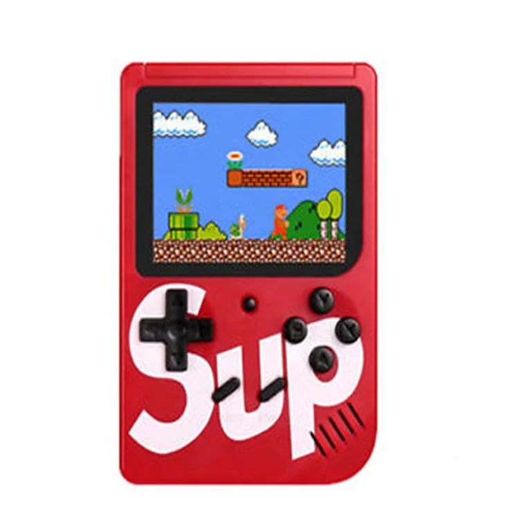 

Manufacturer 8 Bit Retro Game Player 400 In 1 Sup Game Machine 3.0 Inch Handheld Mini Video Game Console For Sale, Black / red/ white/blue